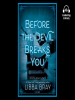 Book Cover for "Before the Devil Breaks You"