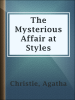 Book Cover for "The Mysterious Affair at Styles"