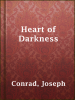 Book Cover for "Heart of Darkness"