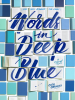 Book Cover for "Words in Deep Blue"