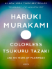 Book Cover for "Colorless Tsukuru Tazaki and His Years of Pilgrimage"