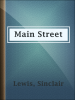 Book Cover for "Main Street"
