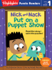 Book Cover for "Nick and Nack Put on a Puppet Show"