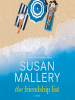 Book Cover for "The Friendship List"
