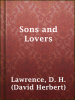 Book Cover for "Sons and Lovers"