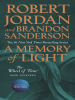 Book Cover for "A Memory of Light"