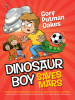 Book Cover for "Dinosaur Boy Saves Mars"