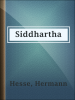 Book Cover for "Siddhartha"