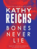 Book Cover for "Bones Never Lie"