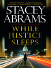 Book Cover for "While Justice Sleeps"