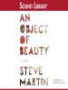Book Cover for "An Object of Beauty"