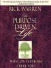 Book Cover for "The Purpose Driven Life"
