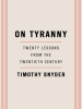 Book Cover for "On Tyranny"