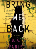 Book Cover for "Bring Me Back"
