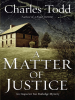 Book Cover for "A Matter of Justice"