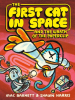 Book Cover for "The First Cat in Space and the Wrath of the Paperclip"