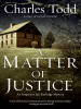 Book Cover for "A Matter of Justice"