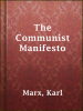 Book Cover for "The Communist Manifesto"