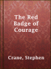 Book Cover for "The Red Badge of Courage"
