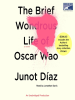 Book Cover for "The Brief Wondrous Life of Oscar Wao"