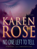 Book Cover for "No One Left to Tell"