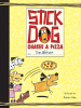 Book Cover for "Stick Dog Chases a Pizza"