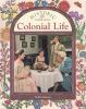Book cover for "Colonial life".