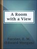 Book Cover for "A Room with a View"