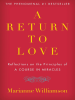 Book Cover for "A Return to Love"